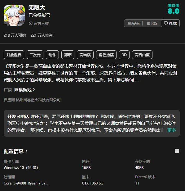 Системные требования Ananta для ПК: минималки и рек