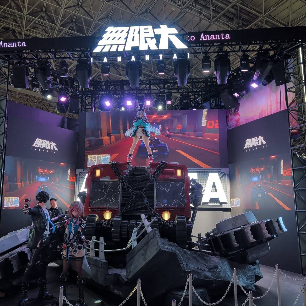 Стенд Ananta на TGS 2025: демо open-world от NetEase